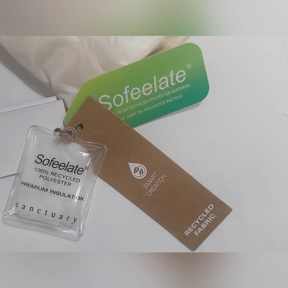 Sanctuary Puffer-Up Premium Down Filled Recycled Fabric Jacket Women's Size Lg - Picture 15 of 16